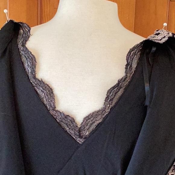 Vintage Jessica Howard Size 10 Ladies Party $ Holiday Dress.  Sequins and Lace. - Picture 9 of 16